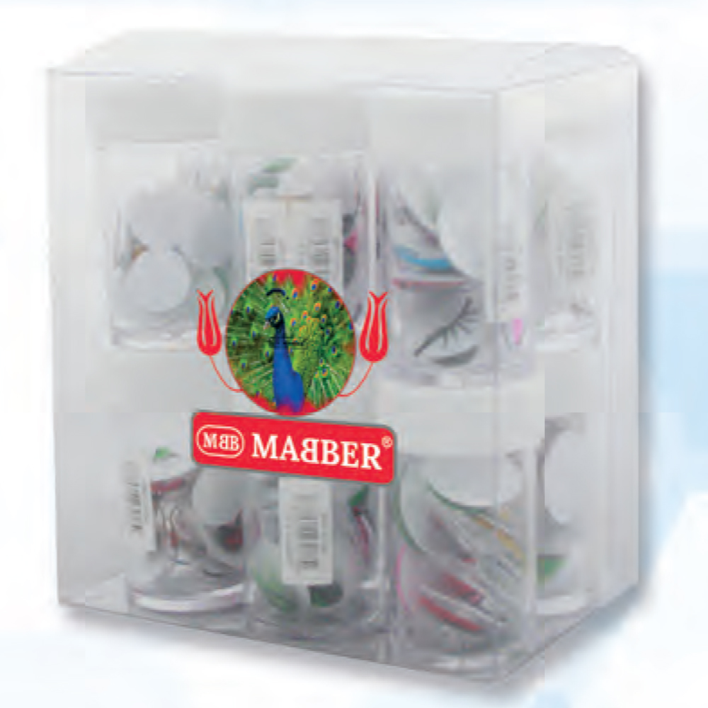 GG-1208-E - Renkli Kirpikli G&ouml;z Mix